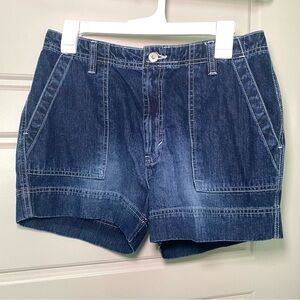 Route 66 Dark Blue Jean Shorts